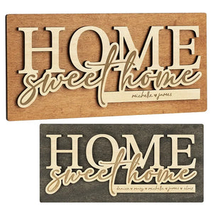 2 Layer Home Decor Sign - GiftShire