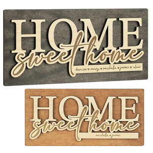 2 Layer Home Decor Sign - GiftShire
