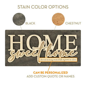 2 Layer Home Decor Sign - GiftShire
