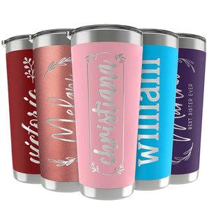 30 Oz Tumbler with Straw and No Spills Allowed! - GiftShire