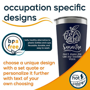 Personalized Profession Tumbler for Occupation & Career - GiftShire