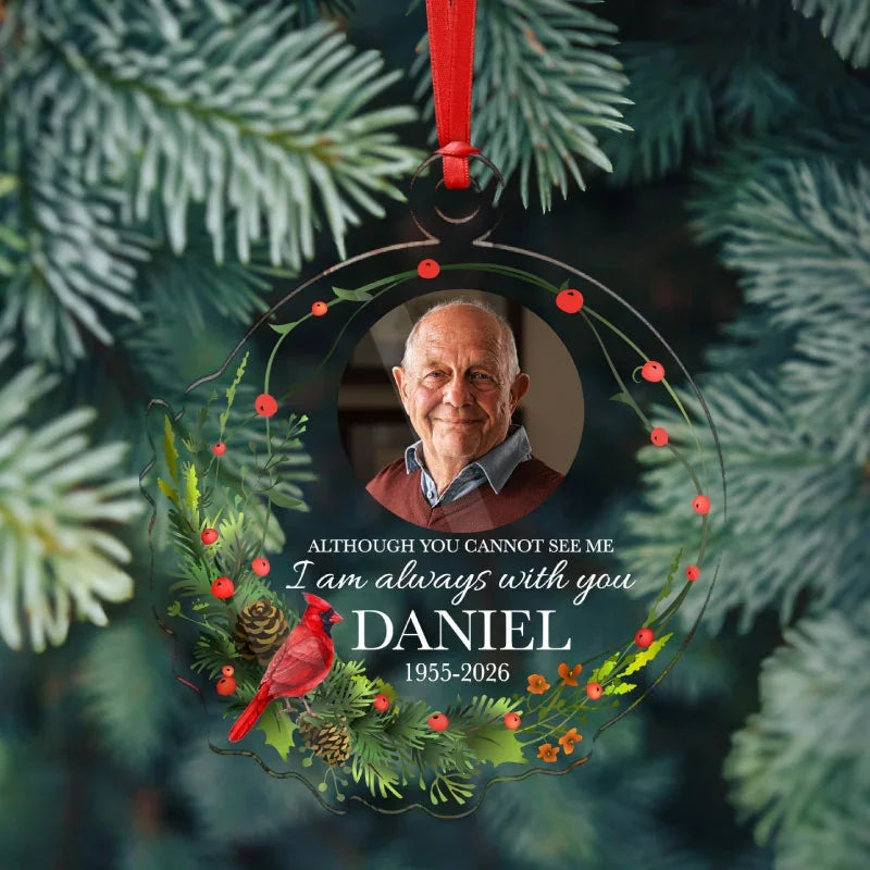Memorial Ornament With Picture