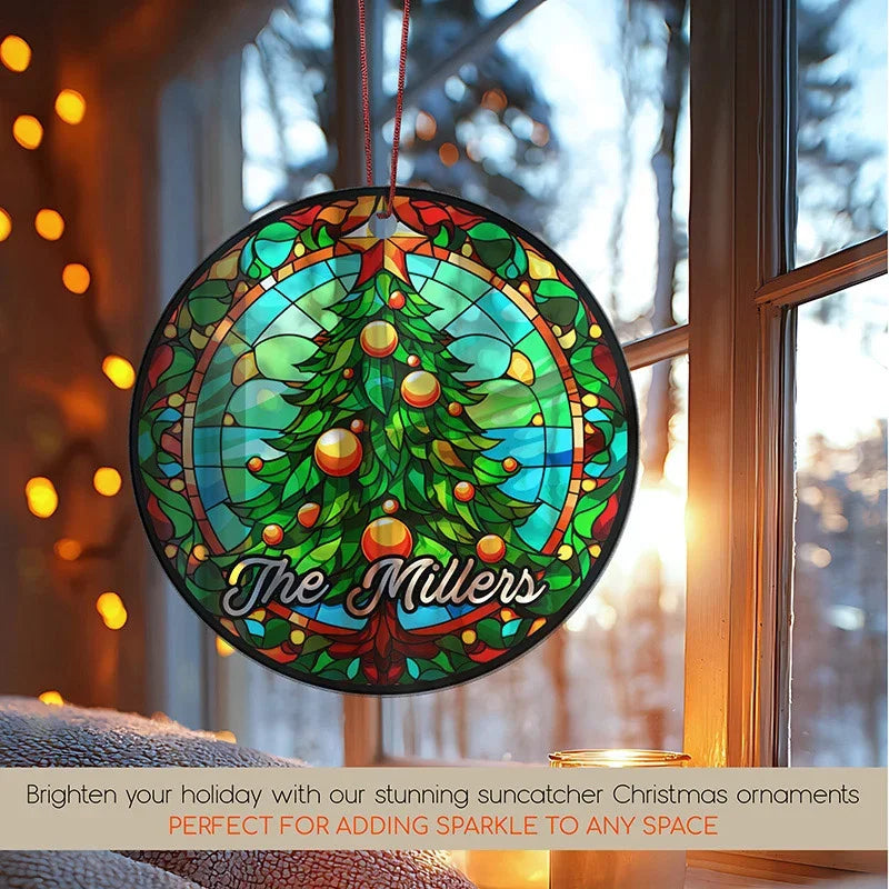 Acrylic Suncatcher Ornament - Stained Glass Art Decor - GiftShire