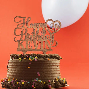 Happy Birthday Cake Topper for Custom Cake Decoration - GiftShire