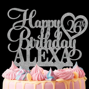Happy Birthday Cake Topper for Custom Cake Decoration - GiftShire