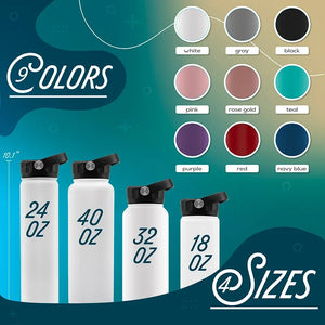 BPA Free Personalized Water Bottle - GiftShire