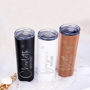 Bridesmaid Gifts, Personalized Tumblers for Bridal Party - GiftShire