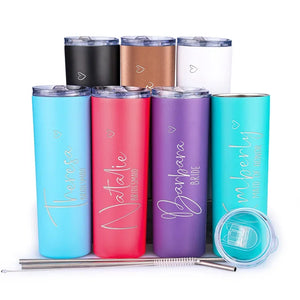 Bridesmaid Gifts, Personalized Tumblers for Bridal Party - GiftShire