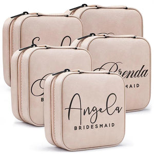 Custom Luxe Jewelry Box for Bridesmaid Proposal and Keepsake - GiftShire