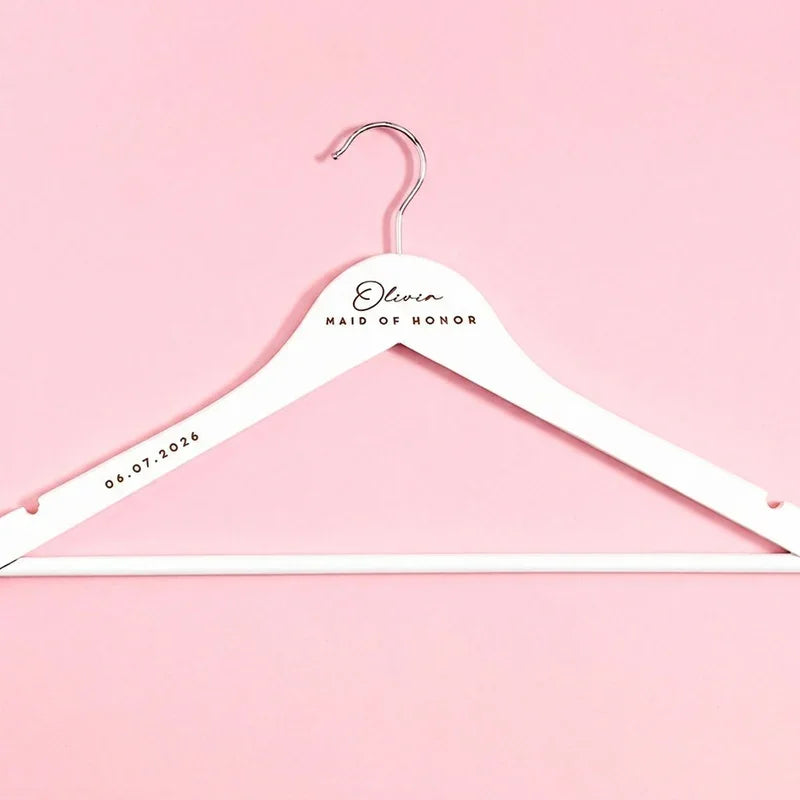 Personalized Bridesmaid Hanger for Team Bride