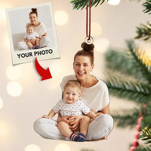 Acrylic Photo Cutout Ornament - GiftShire