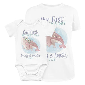 Custom 1st Mothers Day T-shirt - GiftShire