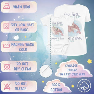 Custom 1st Mothers Day T-shirt - GiftShire