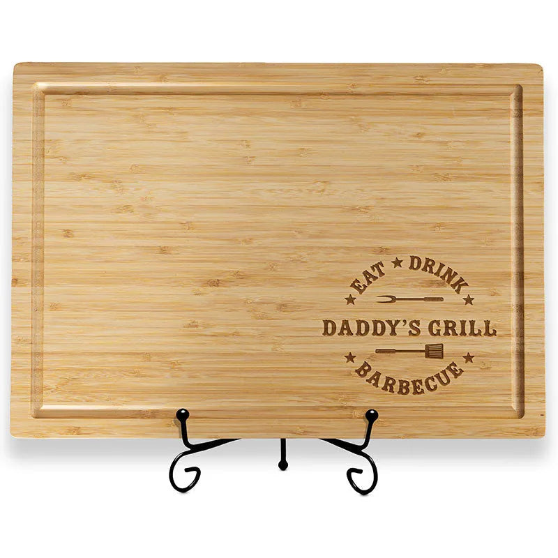 Custom Engraved Grill Master Gift for Father's Day, Birthday & Beyond