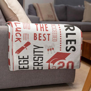 Custom Graduation Blanket - GiftShire