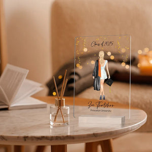 Custom Graduation Plaque, Gift for Friend - GiftShire