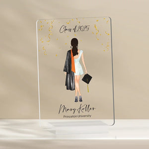 Custom Graduation Plaque, Gift for Friend - GiftShire