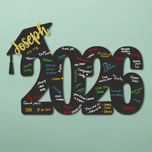 Custom Graduation Plywood Sign - GiftShire