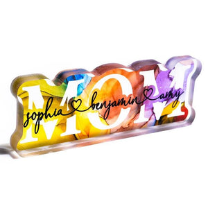 Mother's Day Exclusive Personalized Mom Gift - Acrylic Block - GiftShire