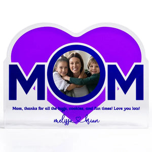 Custom Mom Heart Decor, Mother Sign - GiftShire