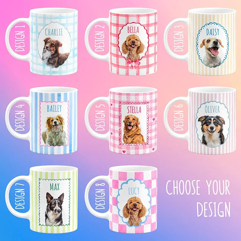 Custom Photo Mugs for Pet Parents
