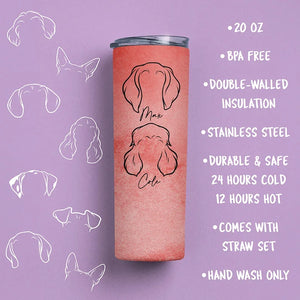 Custom Tumblers for Dog Lovers – 130 Dog Breeds - GiftShire