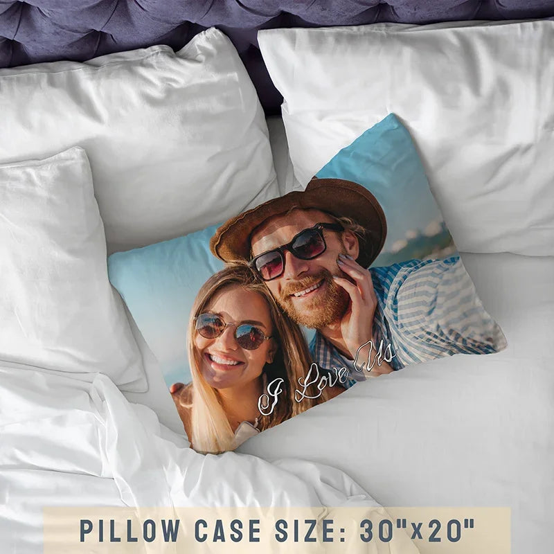 Customize Your Own Photo Pillowcase - 30X20 - GiftShire