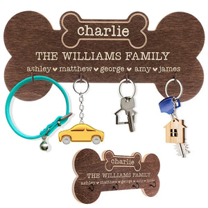 Dog Bone Key Holder – Fully Customizable - GiftShire