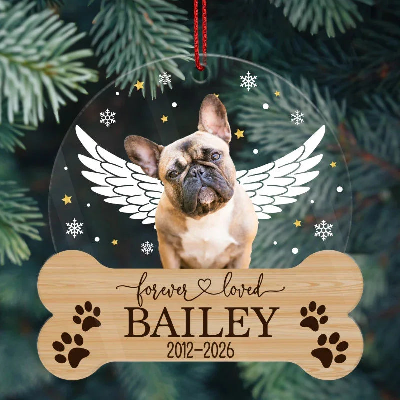 Personalized Pet Ornament - Christmas Memorial Gift