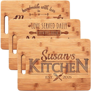 Engraved Cutting Board for Her Kitchen - GiftShire