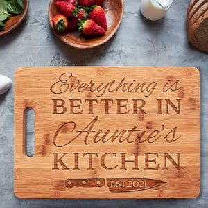 Engraved Cutting Board for Her Kitchen - GiftShire