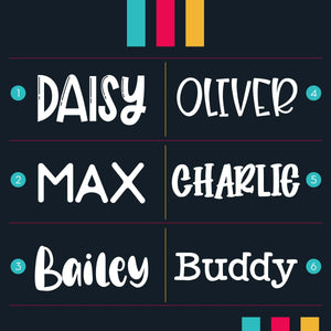 Engraved Pet ID Tags for Cats & Dogs, Personalized Dog Name Tag, Cat, Dog - GiftShire