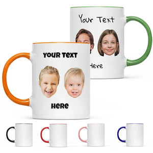 Face Mug - Print Your Child's Face on Custom Mug - GiftShire