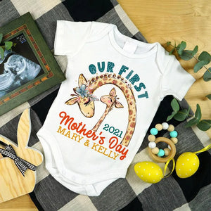 First Mother's Day: Custom Matching Tees for Mom & Her Baby - GiftShire
