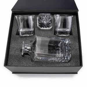 Gift Box For Decanter Set With Two Glasses - GiftShire