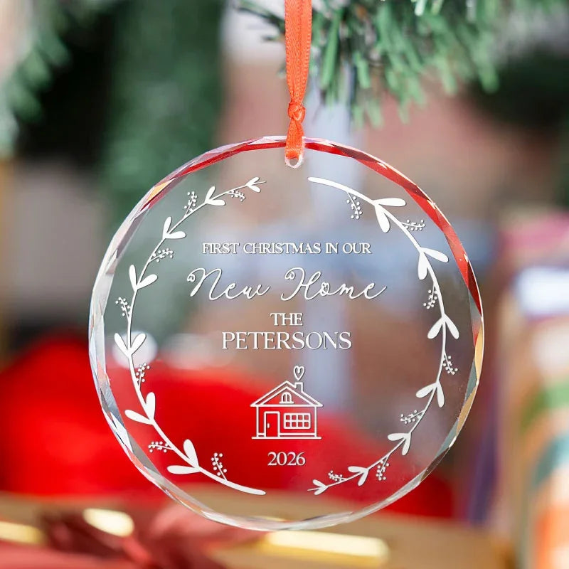 Custom Glass Ornament