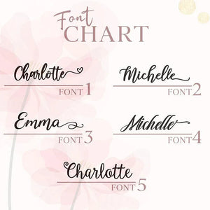 Calligraphy Name Personalized Jewelry Box Gift for Her - GiftShire
