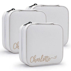 Calligraphy Name Personalized Jewelry Box Gift for Her - GiftShire