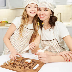Knife Friendly Cutting Board with Handle for Moms - GiftShire