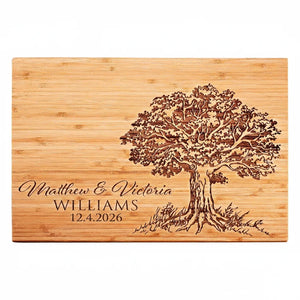 Personalized Cutting Board for Couples, Christmas Gift, Newlywed Gift - GiftShire