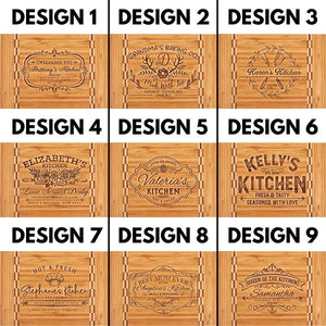 Mother's Day Cutting Board - Customize with Name - GiftShire