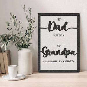 Name Sign For Dad Grandpa - GiftShire