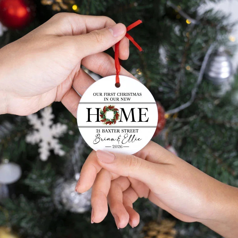 New Home New Christmas ornament