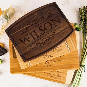Personalized Chopping Board - Laser Engraving - GiftShire