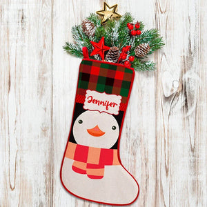 Personalized Christmas Stockings Featuring 7 Festive Characters - GiftShire