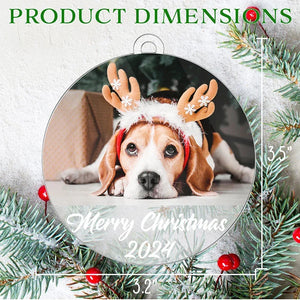 Personalized Christmas Tree Photo Ornament Gift - GiftShire