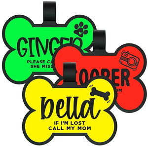 Personalized Dog Tag With Custom Logo Engraving - GiftShire