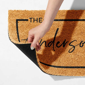 Personalized Family Door Mat, 9 Design Options - GiftShire