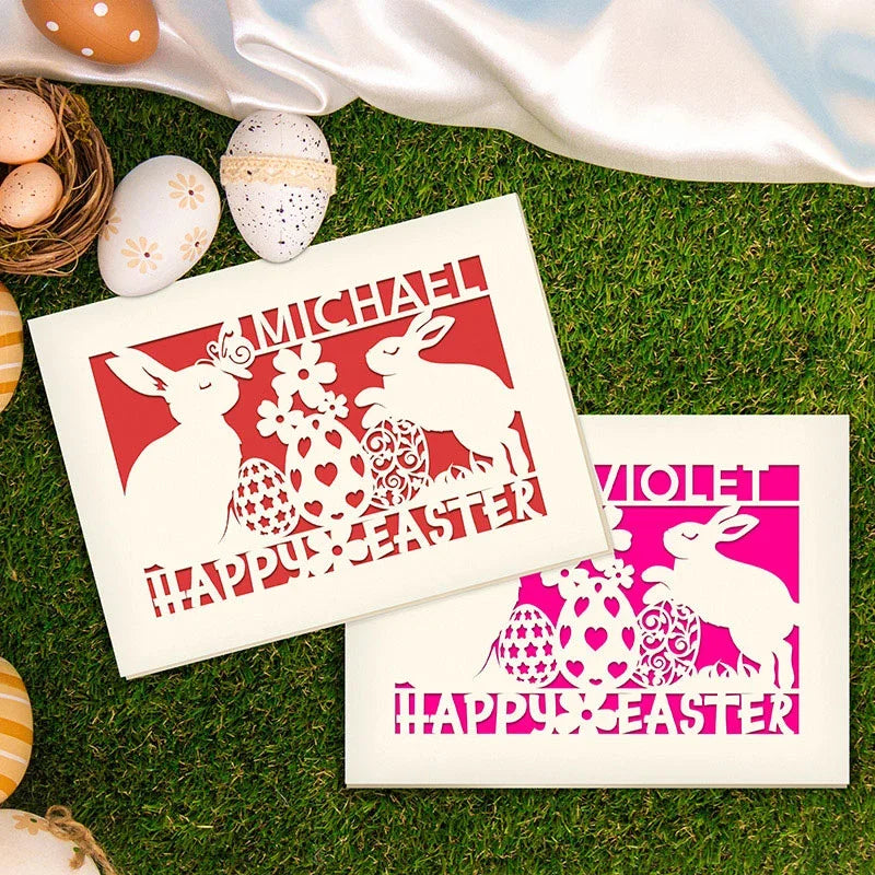 Personalized Easter Gift Card - Happy Easter Gift