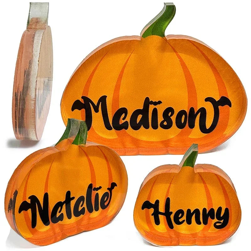 Personalized Halloween Pumpkin Decor - GiftShire
